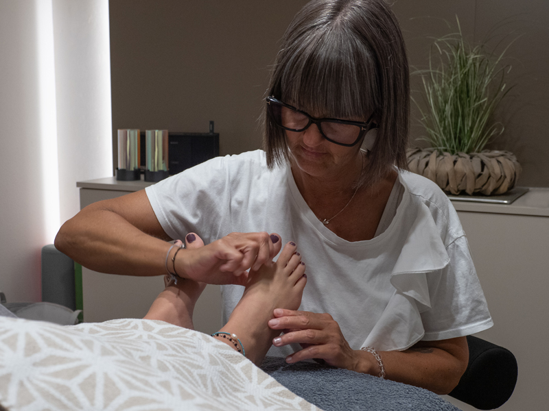 Carmen Hofbauer Fußreflexzonenmassage und Vitalpunktemassage